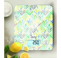 Izzy Aquarella IZ-7007 Ψηφιακή Ζυγαριά Κουζίνας 1gr/10kg Πολύχρωμη